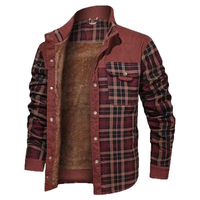 Herren Winterjacke in warmem Design